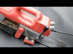 เครื่องเชื่อมแบบลิ่มสำหรับโพลีเอทิลีนความหนาแน่นสูง เครื่องจักรสำหรับเชื่อมต่อแผ่นใยสังเคราะห์