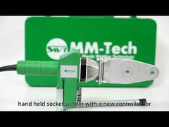 800w 20-63mm เครื่องเชื่อมต่อไฟฟ้า Ppr Pipe Socket Fusion