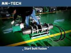 เครื่องเชื่อมท่อ HDPE ไฮดรอลิก