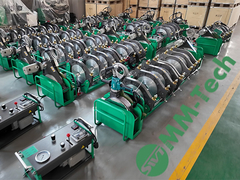 เครื่องเชื่อมท่อแบบ Butt Fusion สำหรับติดตั้งท่อระบายน้ำ