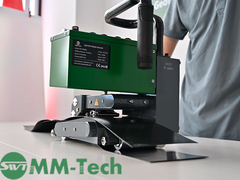 เครื่องเชื่อมลิ่มร้อนสำหรับงานหนัก SWT-Ns900D สาธิตการเชื่อมรอยต่อแผ่นเมมเบรน