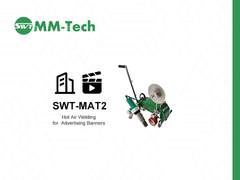 เครื่องปั่นอากาศร้อน MM-Tech SWT-MAT2 สําหรับปะทะและปั่นวัสดุหนา