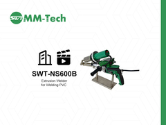 SWT-NS600B เครื่องเชื่อม extrusion ในกิจกรรม!