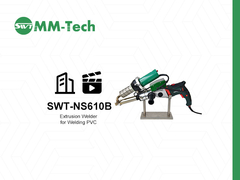 SWT-NS610B การแสดงการเชื่อมปืนเชื่อมแบบ extrusion, การเชื่อมแบบไร้รอยของวัสดุความหนา 5-30mm