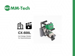 เครื่องเชื่อมแผ่นใยสังเคราะห์ CX500L ขนาด 0.8-3 มม. สำหรับบ่อขยะ