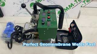 SWT NSGM1 เครื่องเชื่อม Geomembrane อัตโนมัติสำหรับการก่อสร้างบ่อ