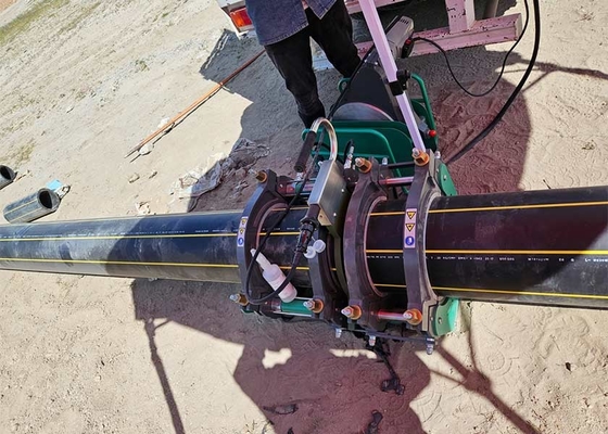 อุปกรณ์เชื่อมโยงท่อไฮดรอลิกที่แข็งแรงสําหรับท่อ HDPE PVDF ในโรงงานเคมีก๊าซ