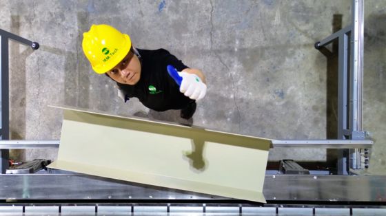 เครื่องดัดแผ่นพลาสติก HDPE สำหรับ 2000 มม