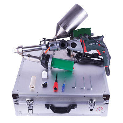 เครื่องเชื่อมรีด 3400W พร้อมมอเตอร์ METABO และรับประกัน 2 ปีสำหรับการเชื่อมพลาสติก PP PE