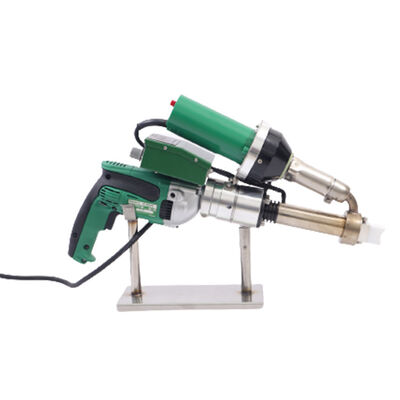 3400W เครื่องปั่นพลาสติก extrusion ด้วยระบบการทําความร้อนแบบคู่และหัวปั่นหมุน 360 ° สําหรับการซ่อมแซมท่อ PP PE