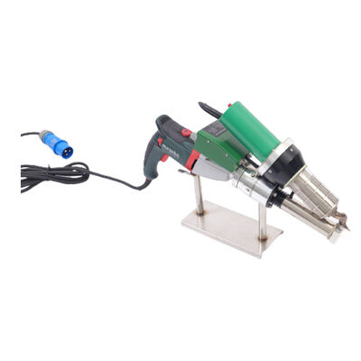 Metabo Motor Hand Extrusion Welder 3400W พลังงาน 2.5kg/h ปริมาณการขยายขนาด 200-380°C อุณหภูมิการทําความร้อน