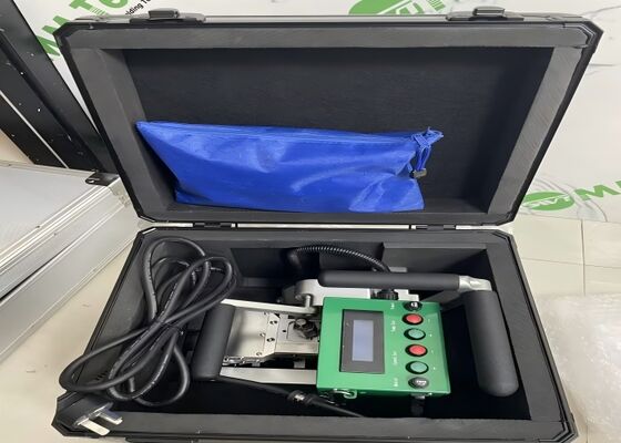 0.5 มม.-1.5 มม.CX300 Geomembrane เครื่องเชื่อมทองแดงร้อน WEDGE สำหรับบ่อปลา 220V