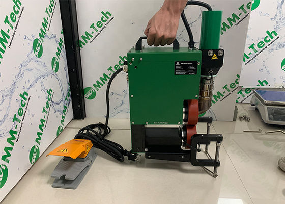 3.6kw Table Tarpaulin เครื่องเชื่อมพลาสติกร้อนสำหรับ Hem Welding
