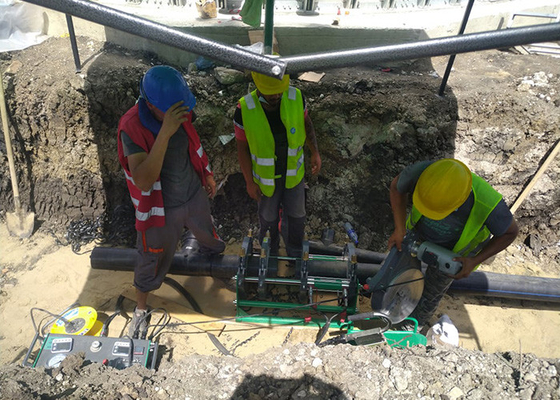 220V 315mm Pipe Hdpe Butt Fusion Machine ไฮดรอลิก