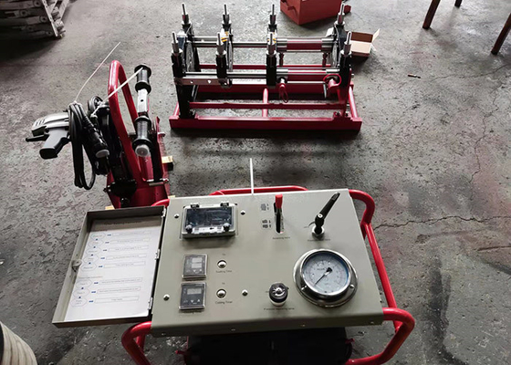 32-160mm Hdpe Pipe Butt Fusion เครื่องเชื่อม 220v