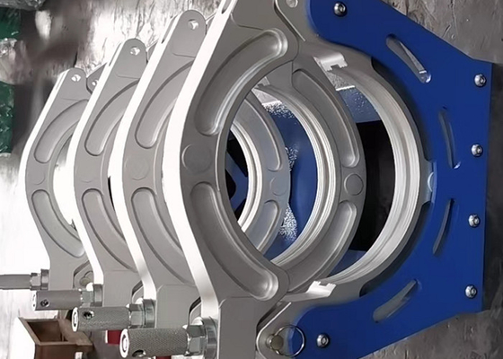 630mm Hdpe Pipe Butt Fusion เครื่องเชื่อมด้วยอุณหภูมิ Diaplay