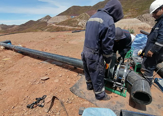200mm Pipe Hdpe Butt Fusion Machine พร้อม Data Logger