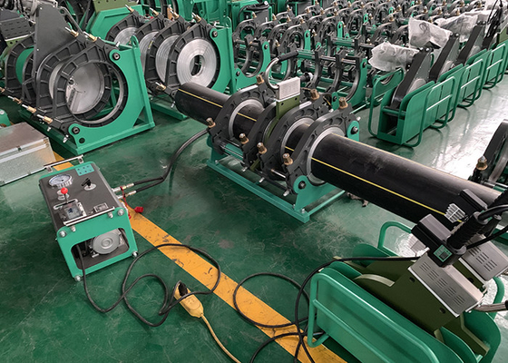 355mm Pipe Hdpe Butt Fusion เครื่องเชื่อม 6.25kw