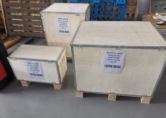 เครื่องเชื่อมท่อ Hdpe ไฮดรอลิก 90 - 315 มม. Butt Fusion