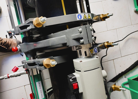 3 '' - 14'' Hdpe Tube ไฮดรอลิกก้นฟิวชั่นเครื่องเชื่อม 220V