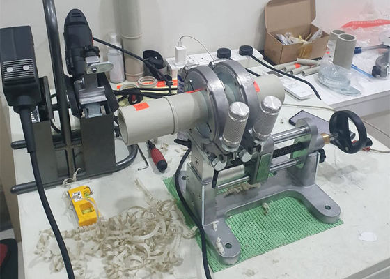 เครื่องเชื่อมชนท่อแบบฟิวชั่น SBT-110 สำหรับท่อ PP PE PVDF ขนาด 20-110 มม.