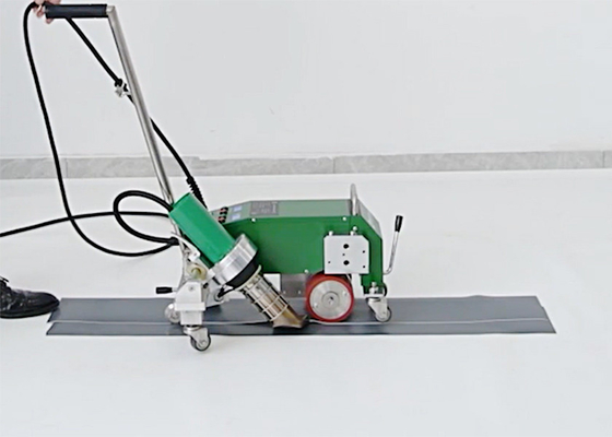 เครื่องเชื่อมผ้าใบ PVC แบบใช้ลมร้อน 20V 4200W