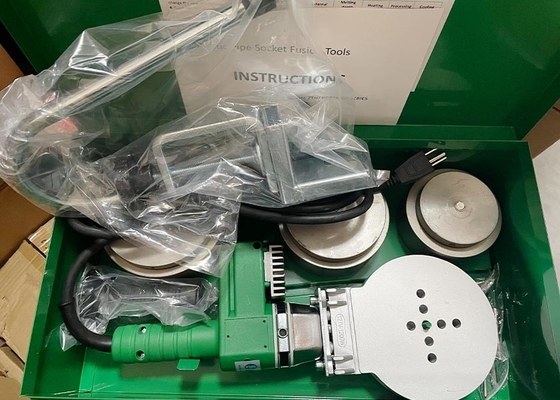 เครื่องเชื่อมท่อ PPR RJQ-110 ขนาด 75-90-110 มม. สำหรับเชื่อมต่อท่อ PPR PE PB