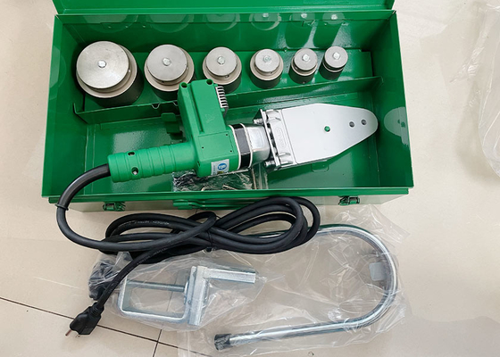 เครื่องเชื่อม PPR ZRJQ-63 พร้อมหัวเชื่อมเคลือบเทฟลอน สำหรับงานประปาน้ำร้อน/น้ำเย็น