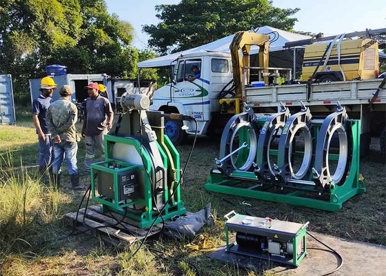 2.2Kw พลังงานปั๊ม ISO12176 มาตรฐาน DVS2207 HDPE ท่อไฟฟ้า