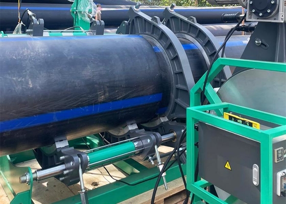 อุปกรณ์เชื่อมฟิวชั่นท่อ HDPE ขนาด 1200 มม. สำหรับการหลอมร้อนสำหรับการทำเหมือง