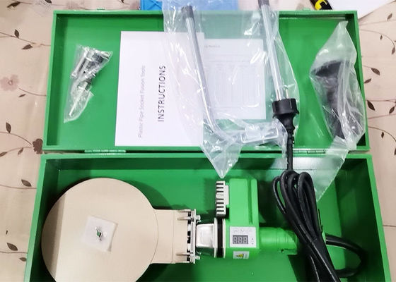 เครื่องเชื่อมท่อ PPR ZRJQ-160 พร้อมหน้าจอดิจิตอล 75-160 มม. สำหรับ PPR PE PB