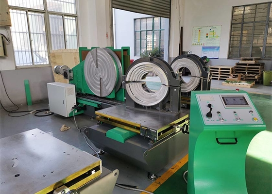 เครื่องเชื่อมประกอบท่อ HDPE ขนาด 800 มม. ในโรงงาน