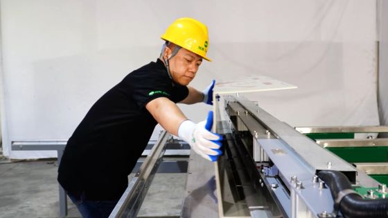 ภาชนะบรรจุสารเคมีเครื่องดัดแผ่นพีวีซี 380V DVS Standard