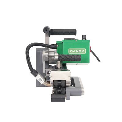 เครื่องเชื่อม Geomembrane CX500L ป้อนฟิล์มด้านเดียวกันทั้งสองด้าน