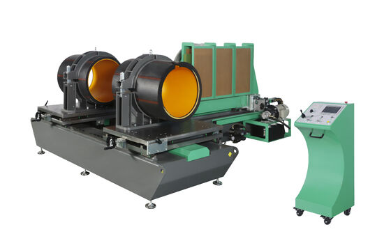 เครื่องเชื่อมท่อ HDPE PP ขนาด 315-630 มม. พร้อมไฟ 380V และระบบควบคุม PLC