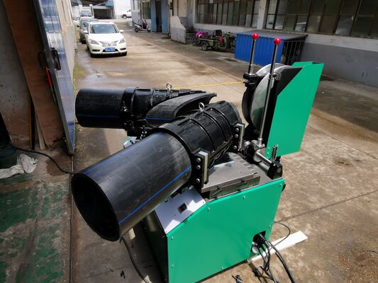 เครื่องเชื่อมพลาสติกสำหรับงานอุตสาหกรรม ขนาด 90-315 มม. สำหรับการเชื่อมข้อต่อท่อ HDPE PP แบบข้อศอก สามทาง สี่ทาง และวาย