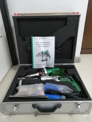 220 โวลต์มอเตอร์ป้องกัน 2.0KG / H ความเร็วในการอัดรีด Extrusion Welder