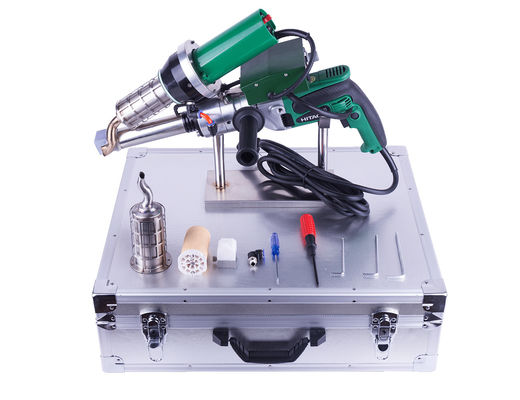 เครื่องเชื่อม Extruder จอแสดงผลดิจิตอล 20 องศา 600 องศาระบบคู่
