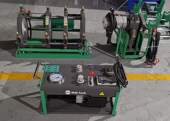 PE PVDF เครื่องเชื่อมฟิวชั่นก้นไฮดรอลิก, อุปกรณ์เชื่อมท่อ 4.25KW