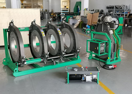 เครื่องเชื่อมฟิวชั่นก้นไฮดรอลิก HDPE รับประกัน 2 ปี