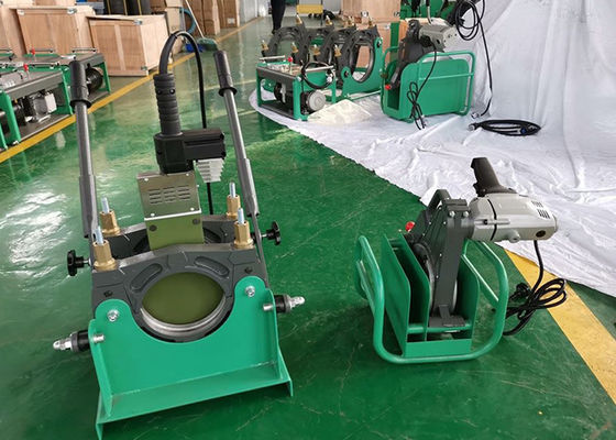 63mm 160mm PP PVDF เครื่องเชื่อมท่อพลาสติก 230V เฟสเดียว