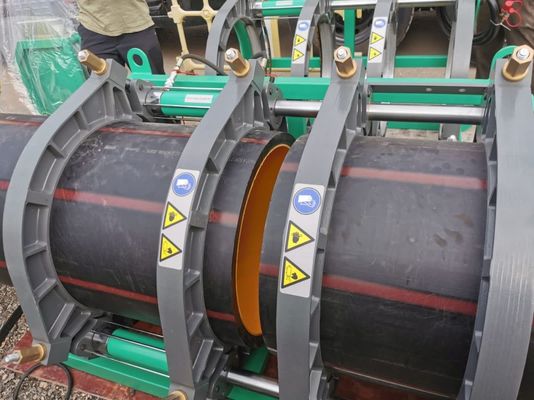 เครื่องเชื่อมฟิวชั่นท่อ HDPE ขนาด 280 มม. - 500 มม. สำหรับงานก่อสร้าง