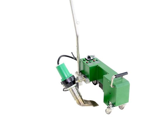 เครื่องเชื่อมหลังคา Tpo 1800W เครื่องเชื่อมอากาศร้อนสำหรับวัสดุกันน้ำ
