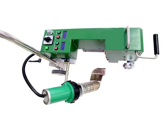 เครื่องเชื่อมหลังคา Tpo 1800W เครื่องเชื่อมอากาศร้อนสำหรับวัสดุกันน้ำ