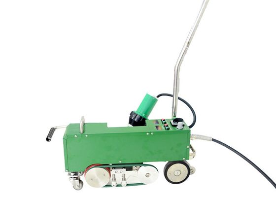 เครื่องเชื่อมหลังคา Tpo 1800W เครื่องเชื่อมอากาศร้อนสำหรับวัสดุกันน้ำ