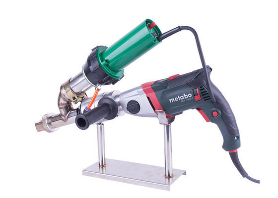 เครื่องเชื่อมอัดรีด HDPE 220V, ปืนลมร้อน 3400W สำหรับงานเชื่อมพลาสติก