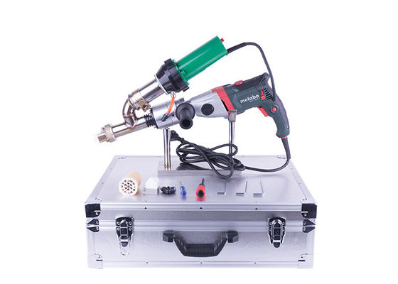 เครื่องเชื่อมอัดรีด 1300W, เครื่องเชื่อมพลาสติกร้อนอากาศร้อนคู่
