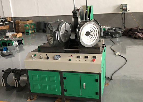 เครื่องฟิวชั่นฟิตติ้งที่ได้รับการรับรองมาตรฐาน ISO 90 มม. - 315 มม. PE PiPE Fabricating