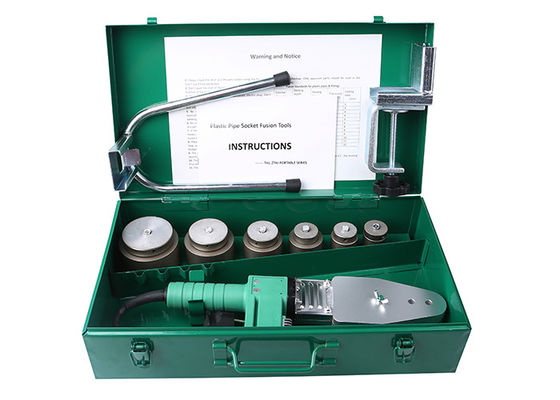 เครื่องเชื่อมท่อ Ppr แบบซ็อกเก็ต 40 มม. รองรับ OEM ความปลอดภัยสูง