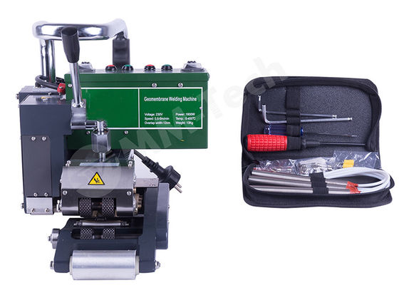 SWT-NS900D จอแสดงผลดิจิตอลฟาร์มปลาเครื่องเชื่อม Geomembrane Hot Wedge Welder